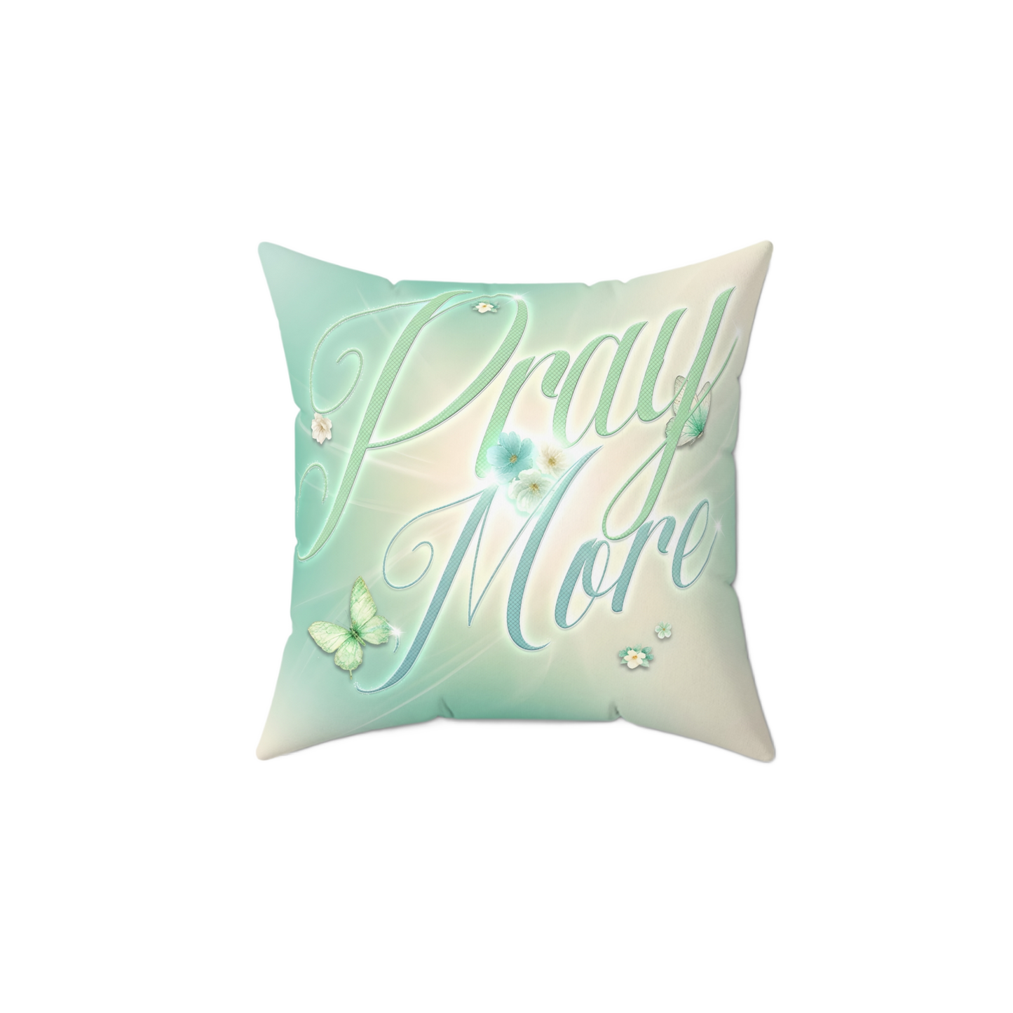 PRAY MORE Rest Pillow