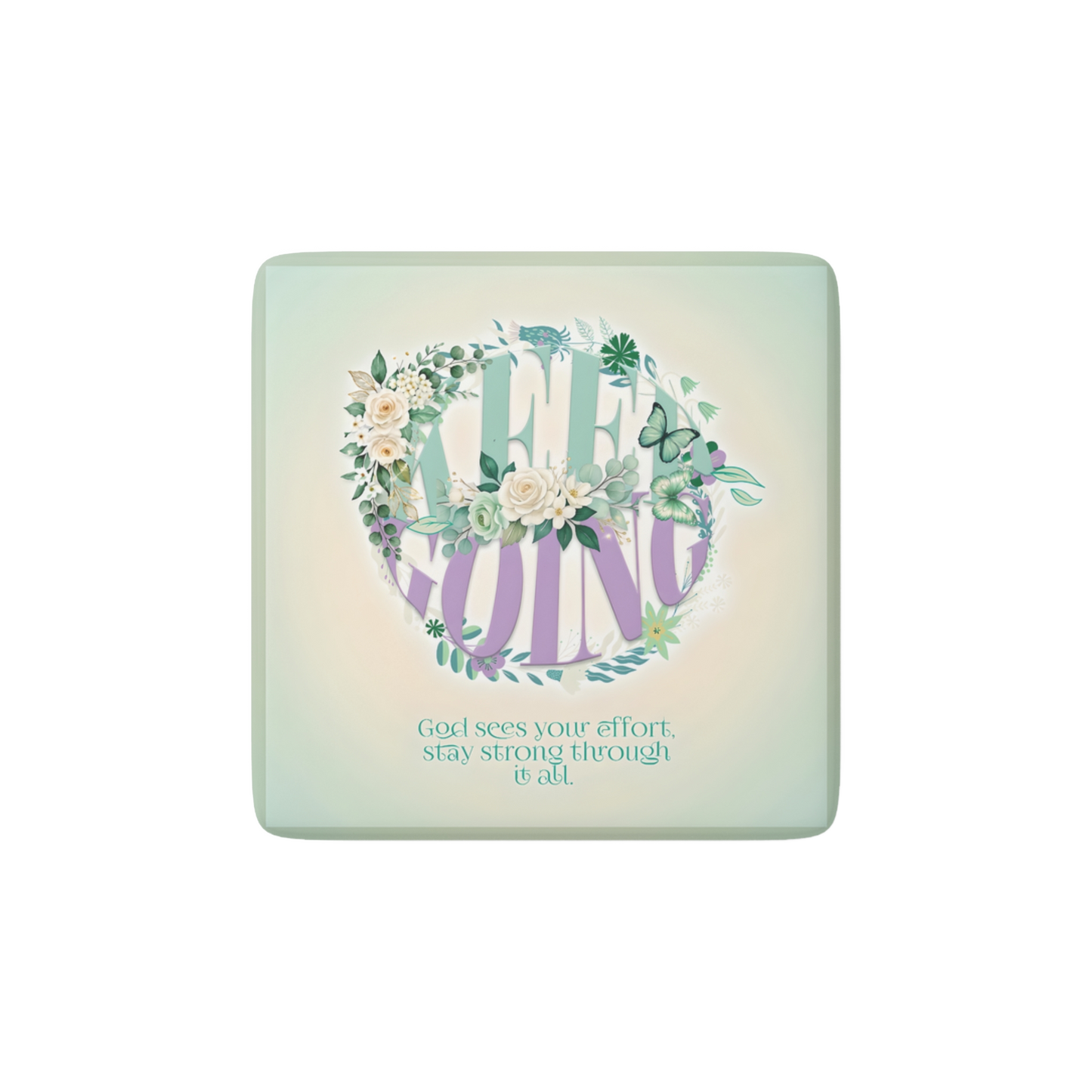 KEEP GOING Reminder Tile