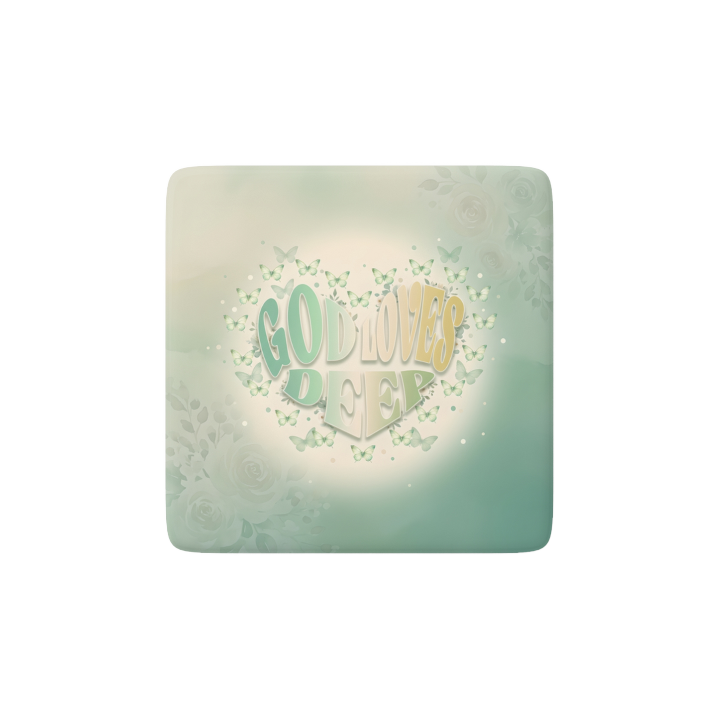 GOD LOVES DEEP Reminder Tile