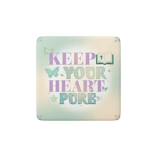 KEEP YOUR HEART PURE Reminder Tile
