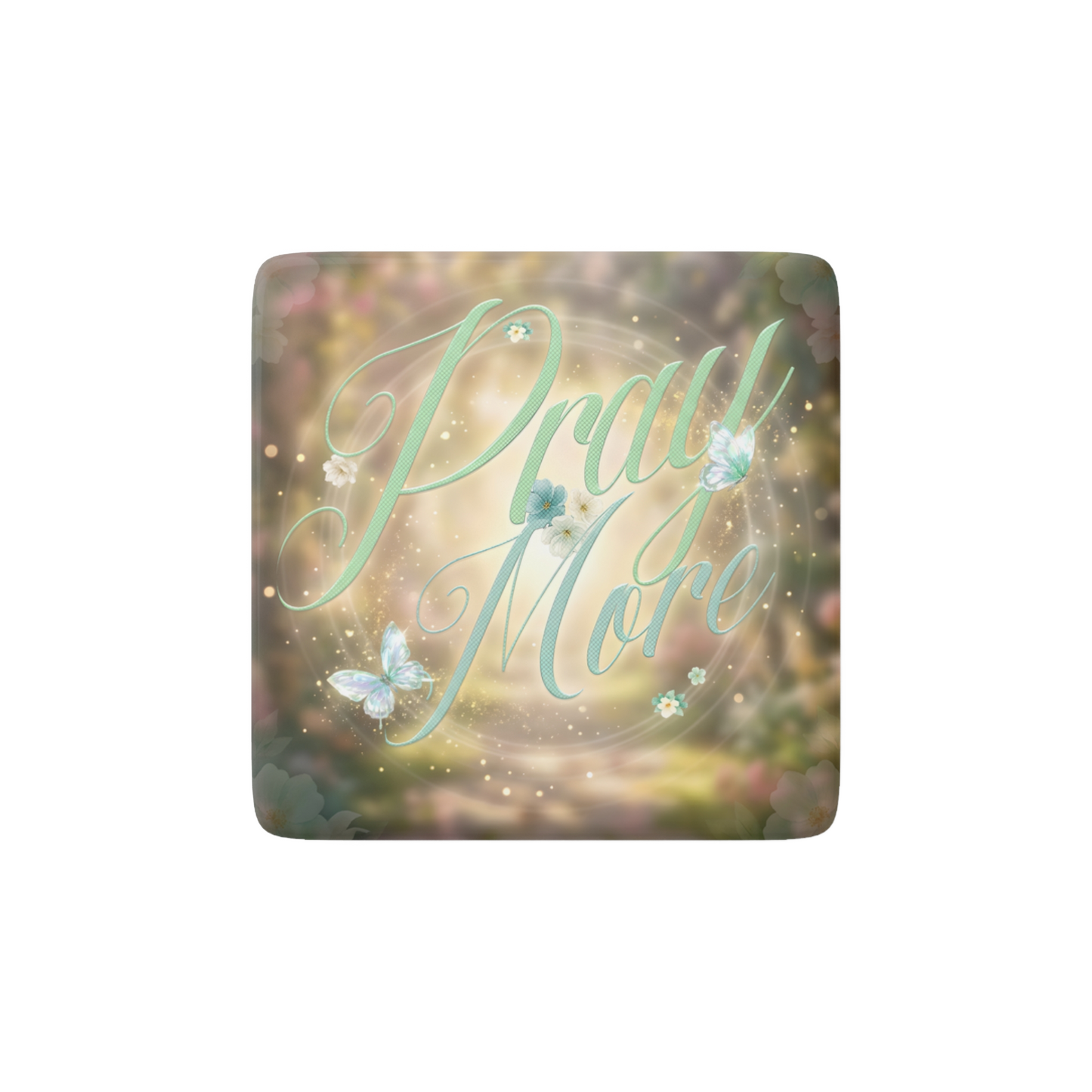 PRAY MORE Reminder Tile