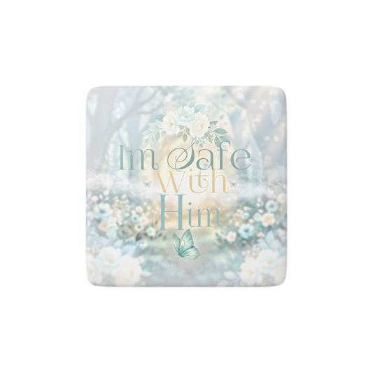 IM SAFE WITH HIM Reminder Tile