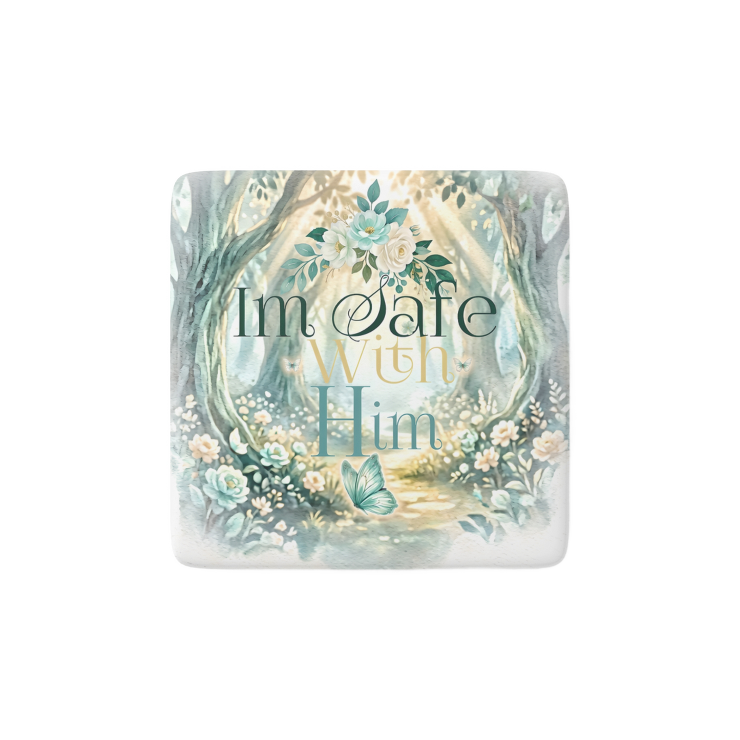 IM SAFE WITH HIM Reminder Tile