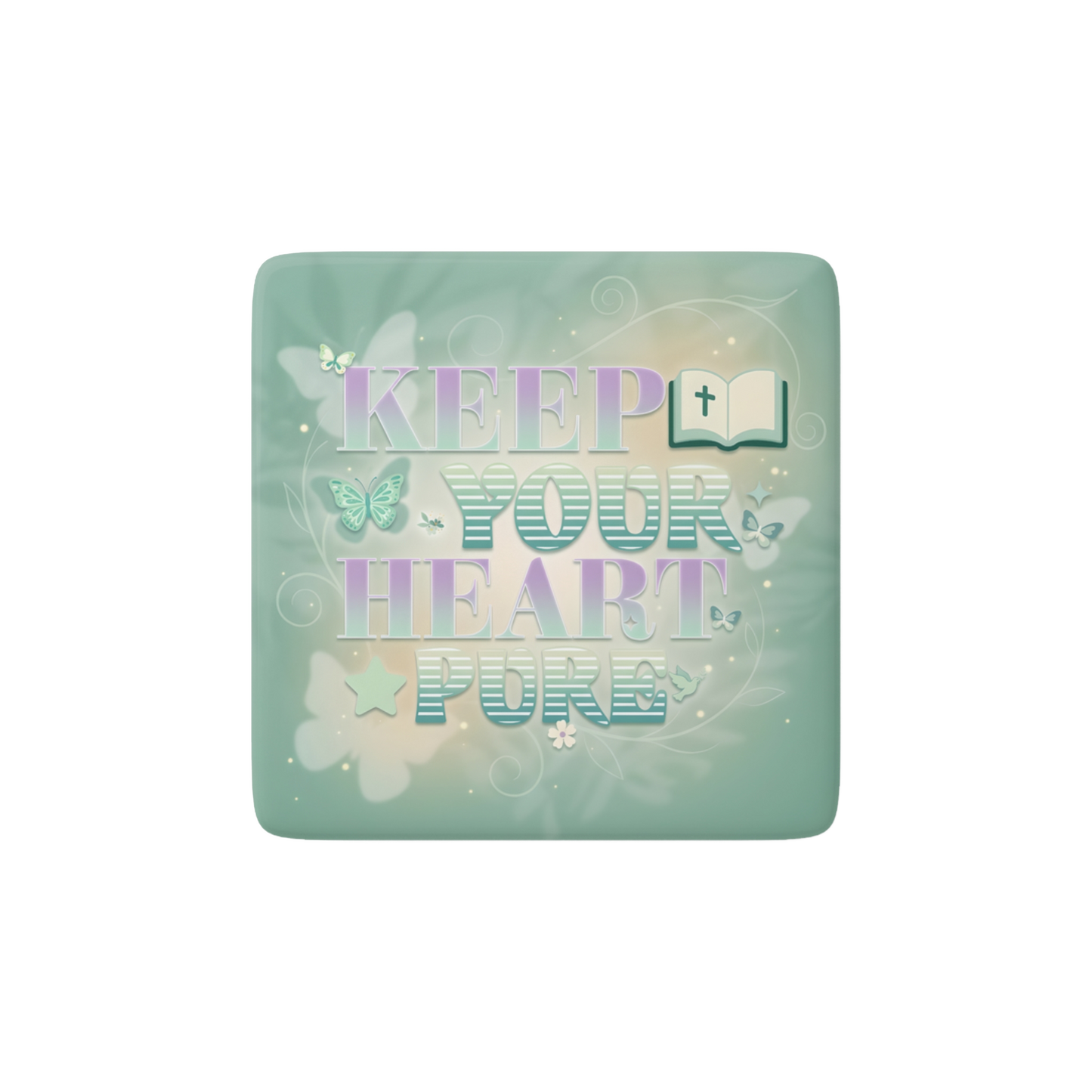 KEEP YOUR HEART PURE Reminder Tile