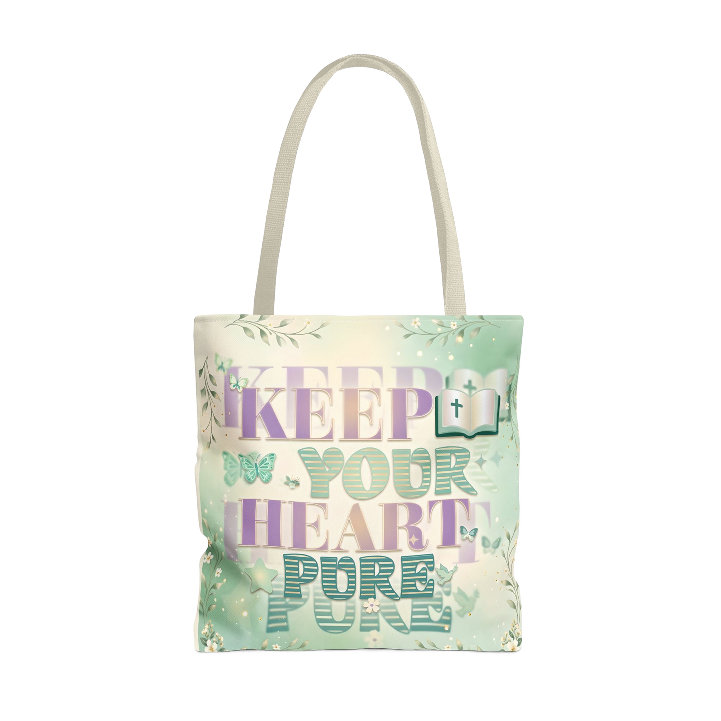 KEEP YOUR HEART PURE Carry Tote