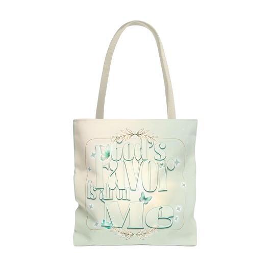 GODS FAVOR ISALL ON ME Carry Tote