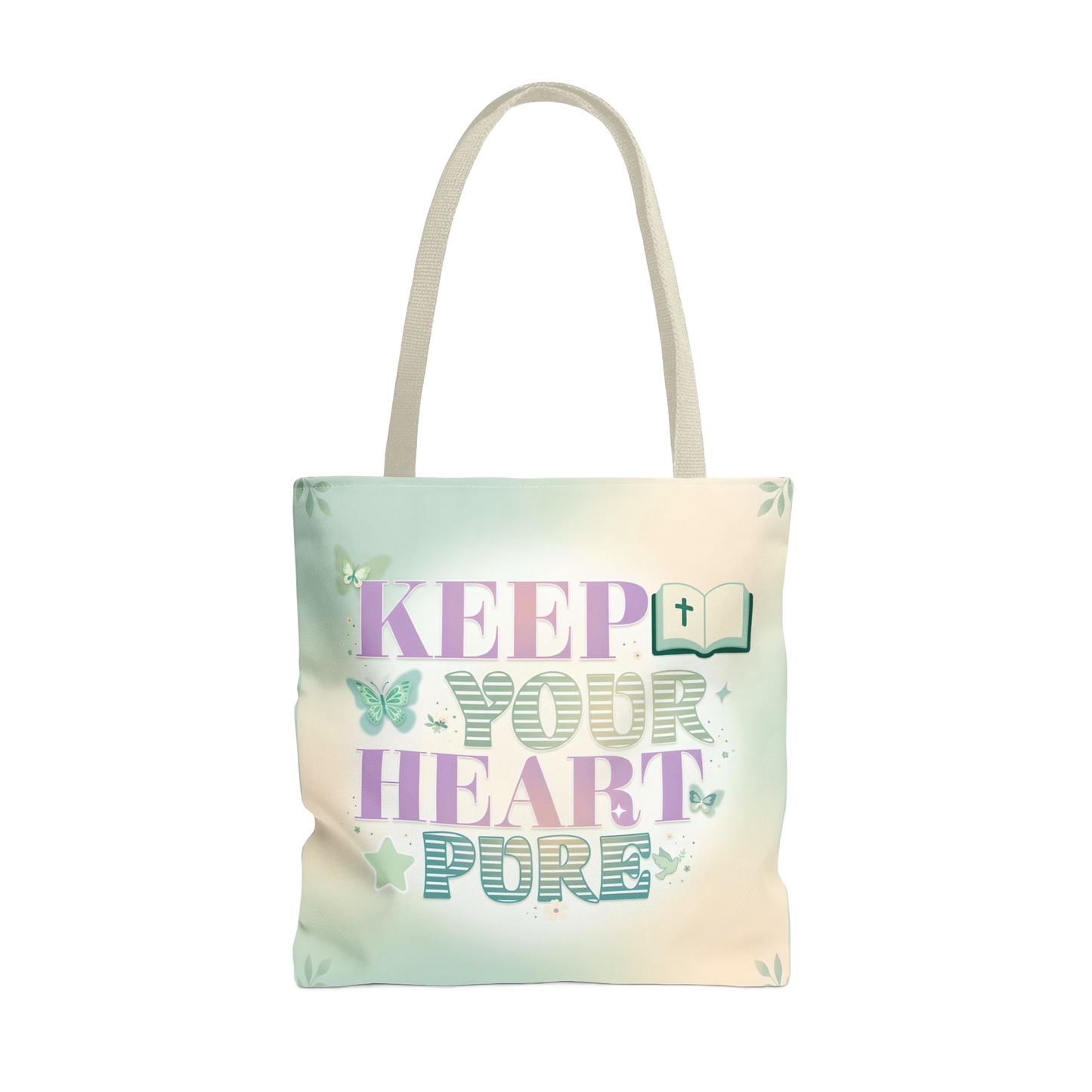 KEEP YOUR HEART PURE Carry Tote