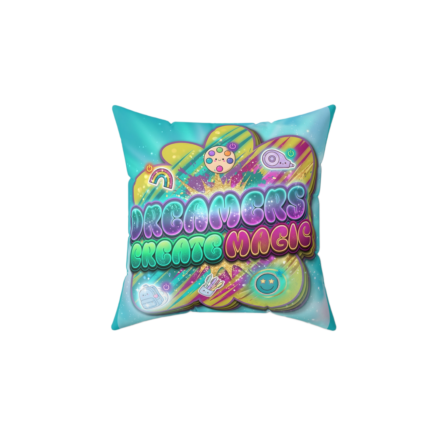 DREAMERS CREATE MAGIC Rest Pillow