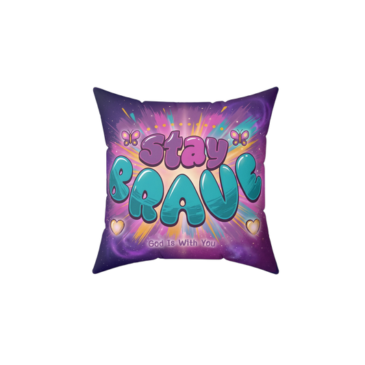 STAY BRAVE Rest Pillow