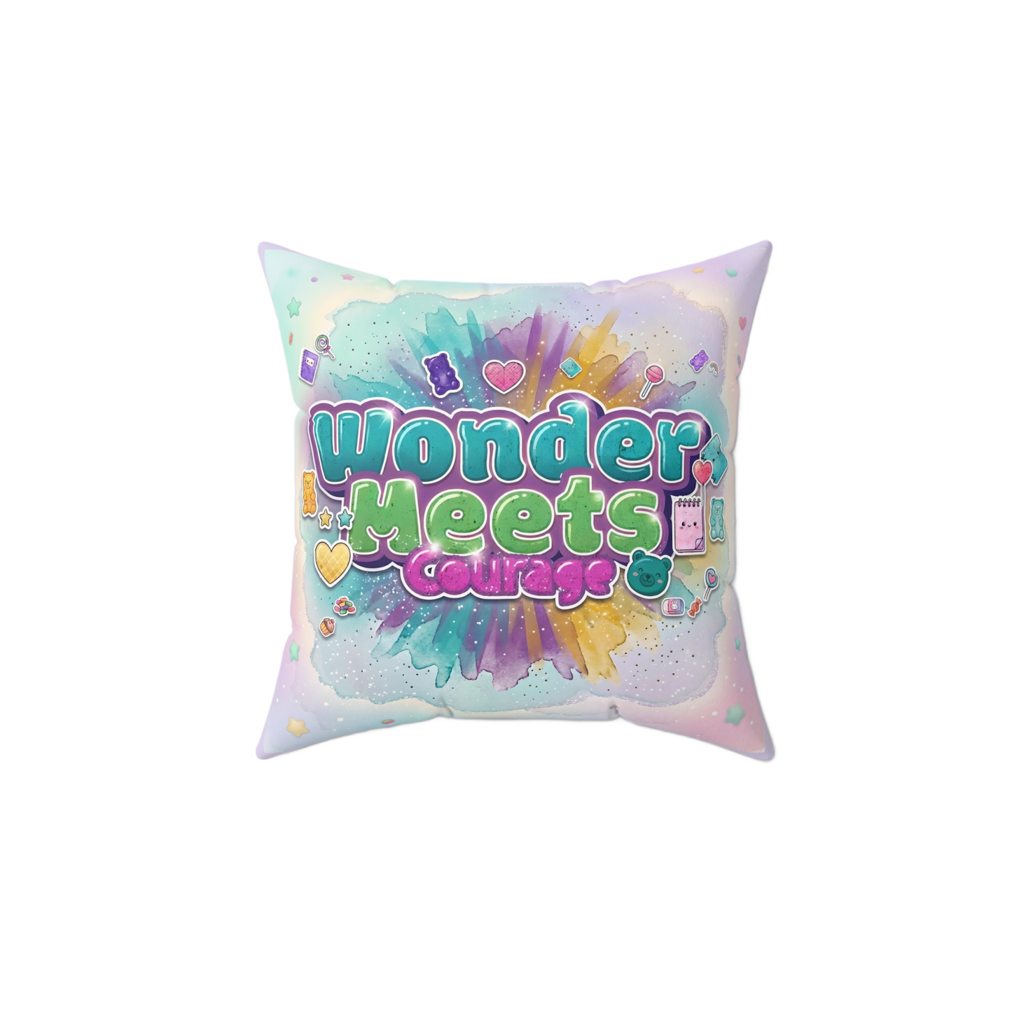 WONDER MEETS COURAGE Rest Pillow