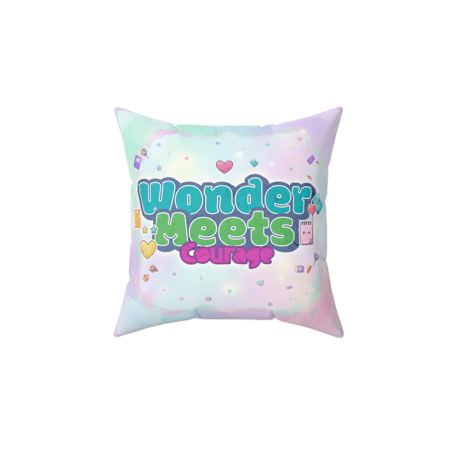 WONDER MEETS COURAGE Rest Pillow