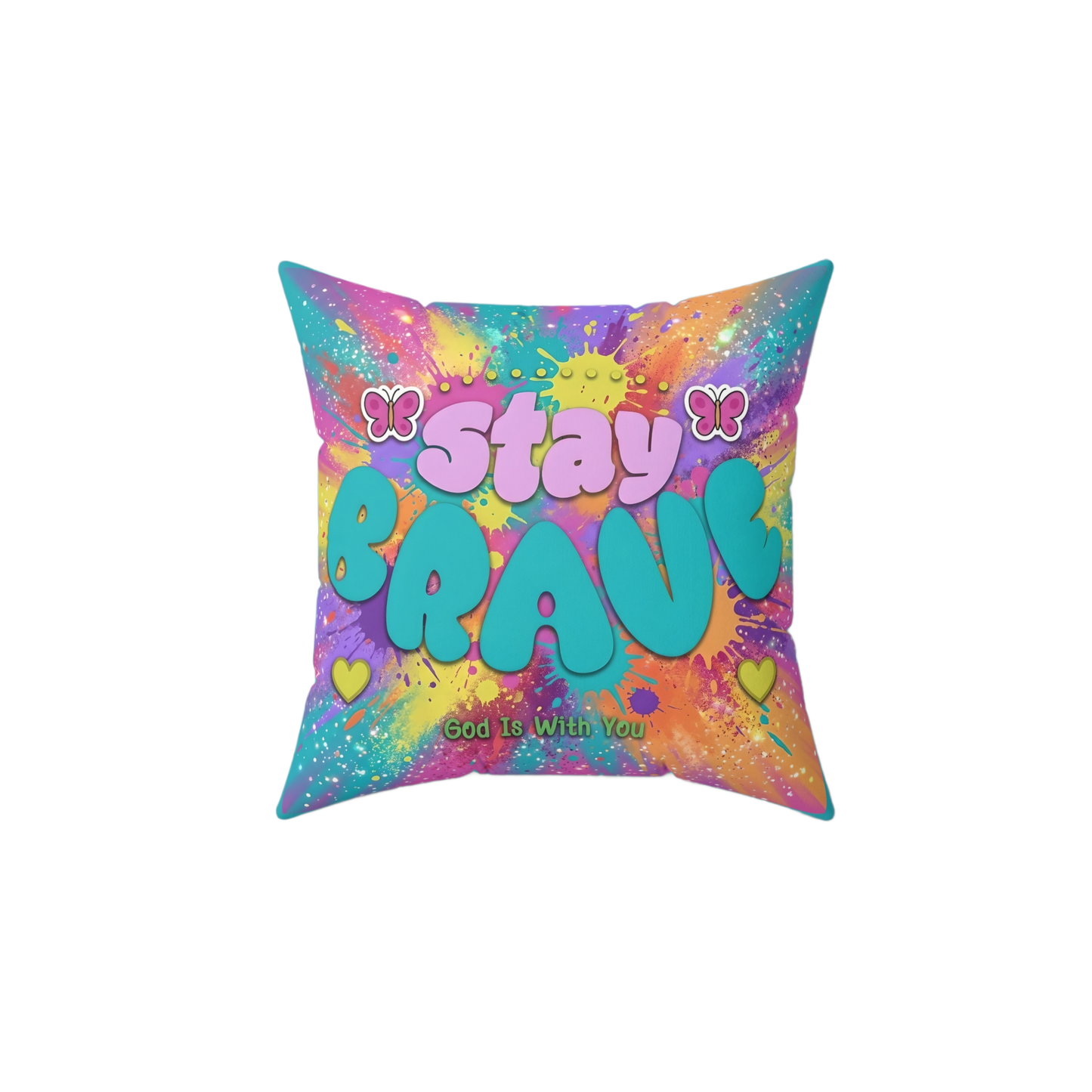 STAY BRAVE Rest Pillow