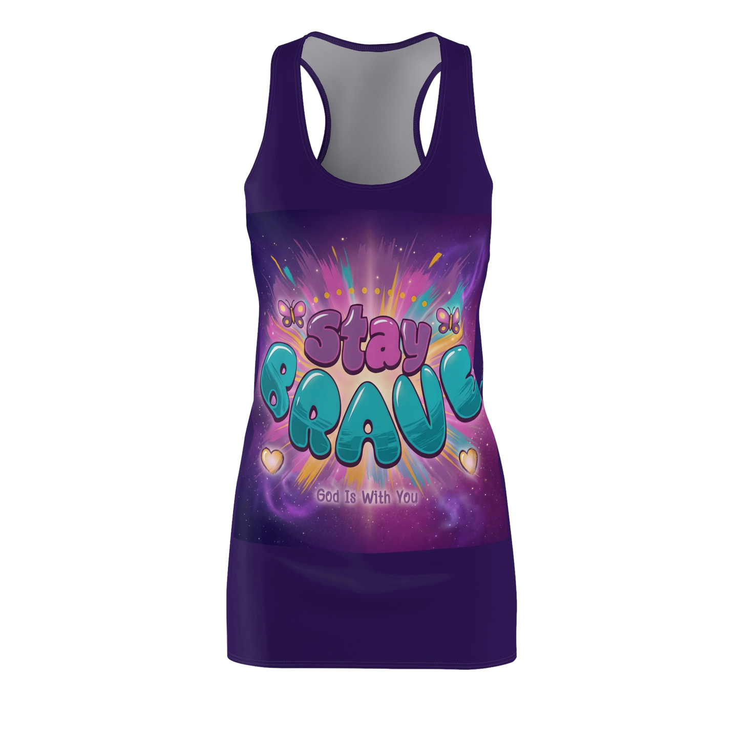 STAY BRAVE Summer Dress