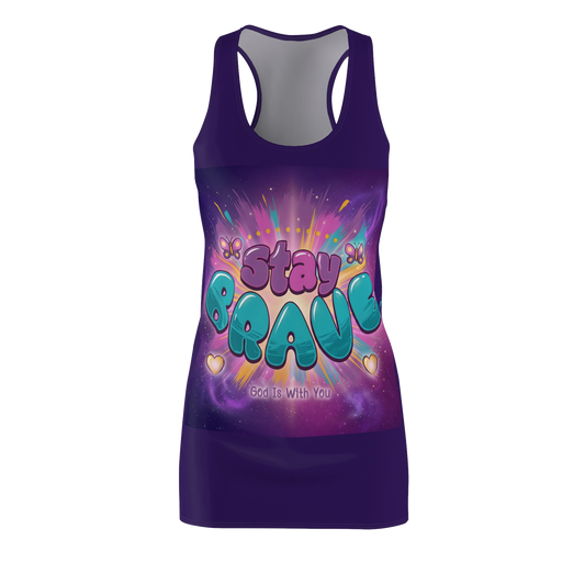 STAY BRAVE Summer Dress