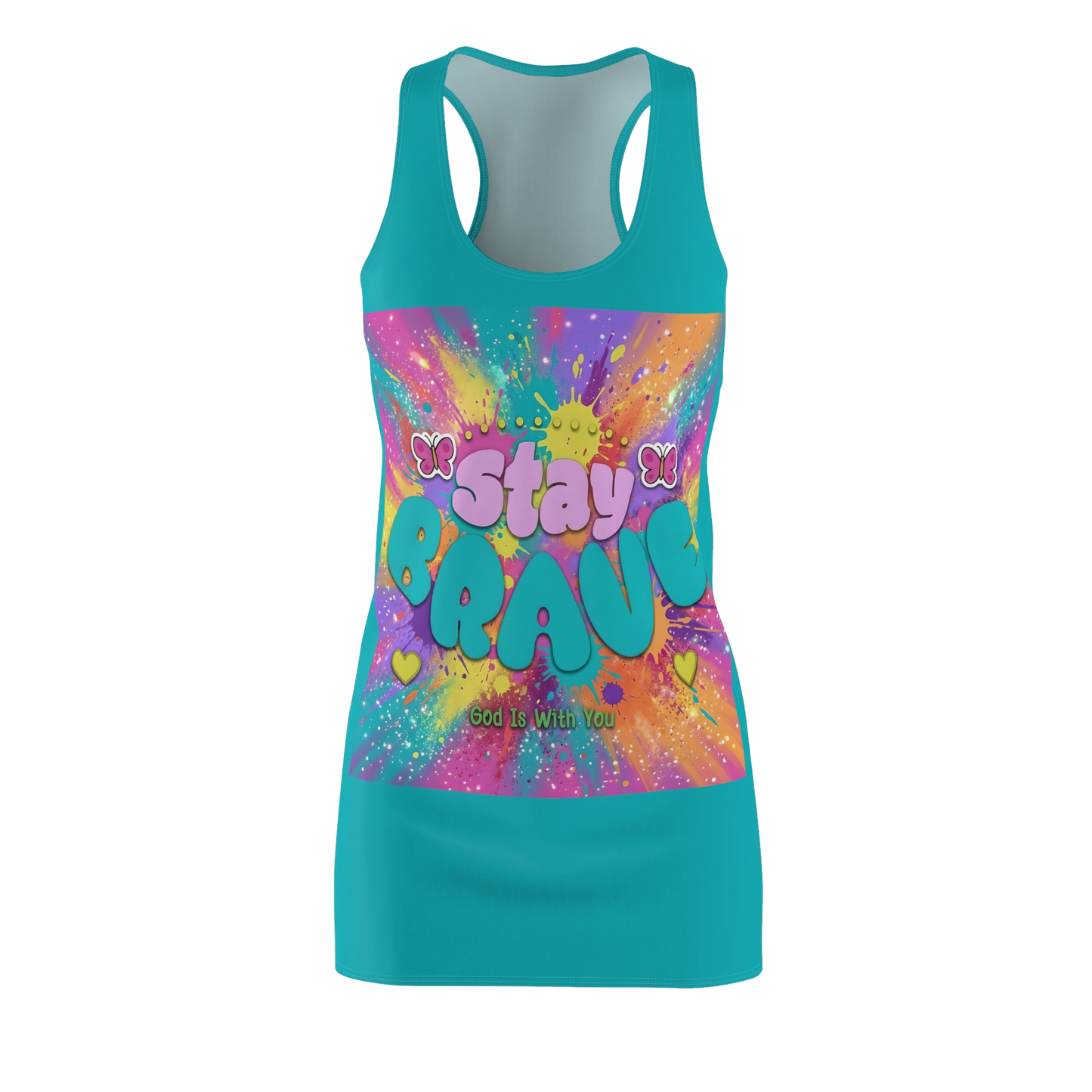 STAY BRAVE Summer Dress