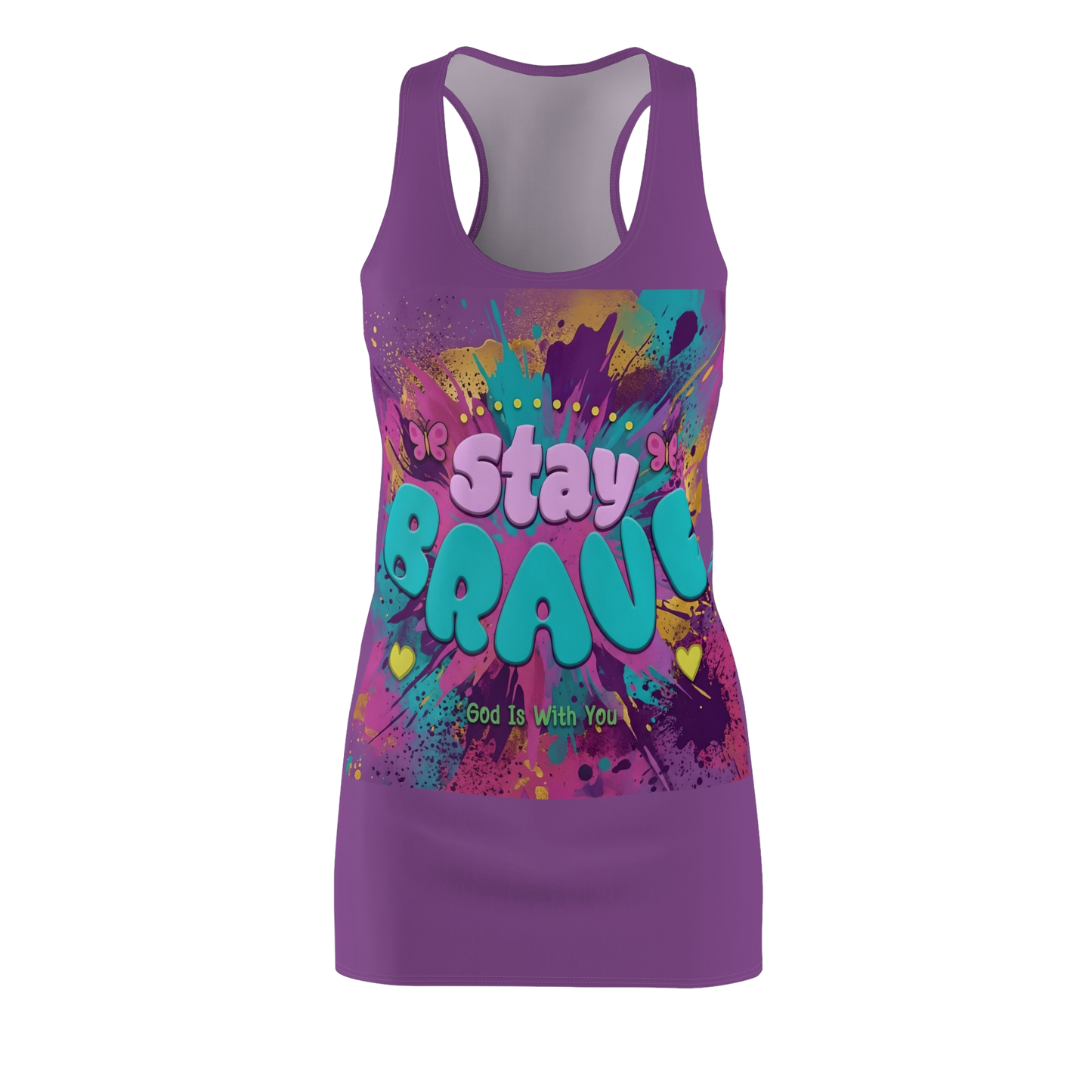 STAY BRAVE Summer Dress