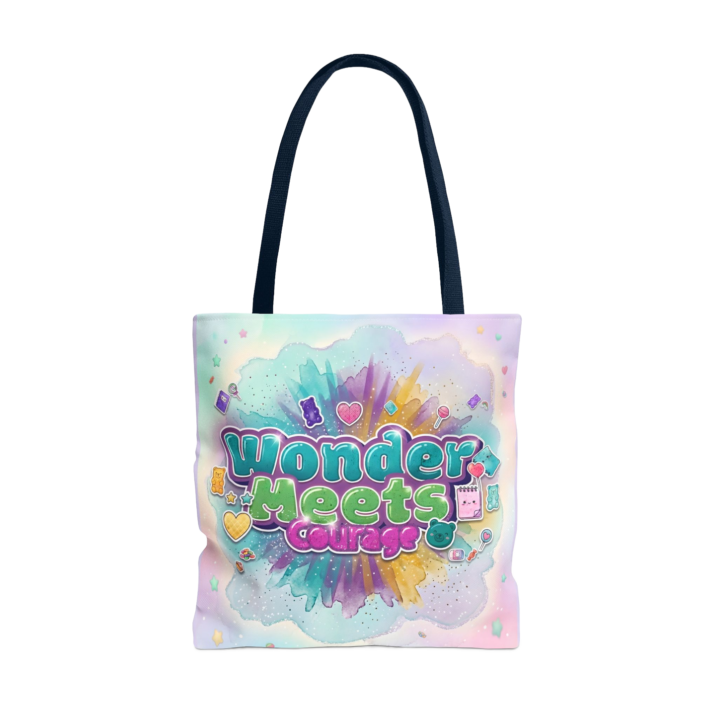 WONDER MEETS COURAGE Carry Tote