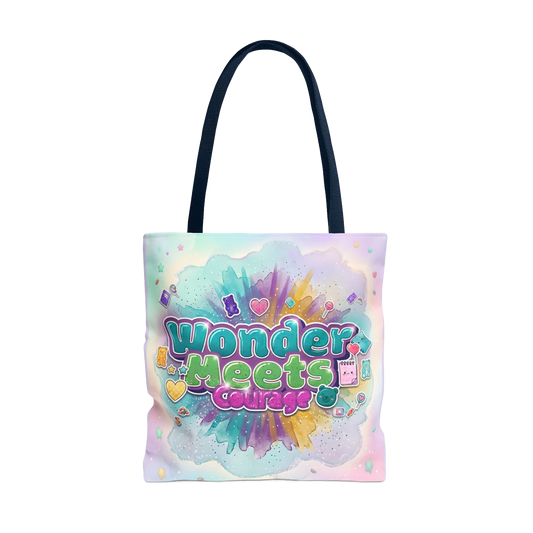 WONDER MEETS COURAGE Carry Tote