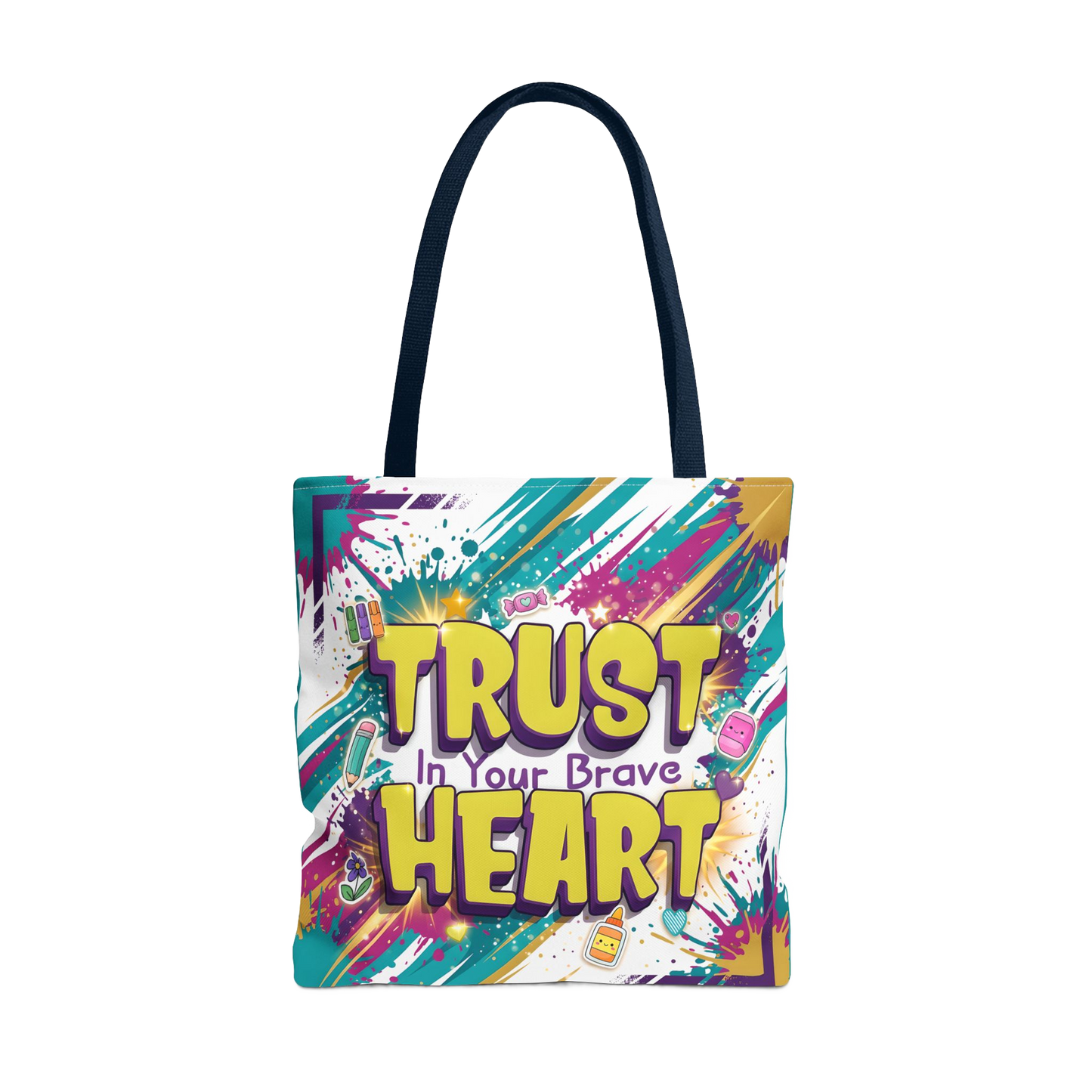 TRUST IN YOUR BRAVE HEART Carry Tote