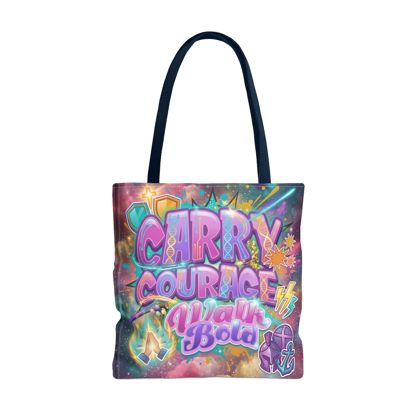 CARRY COURAGE WALK BOLD Carry Tote