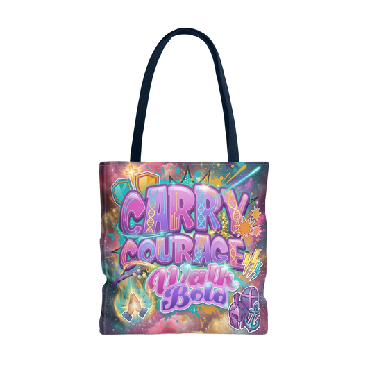 CARRY COURAGE WALK BOLD Carry Tote