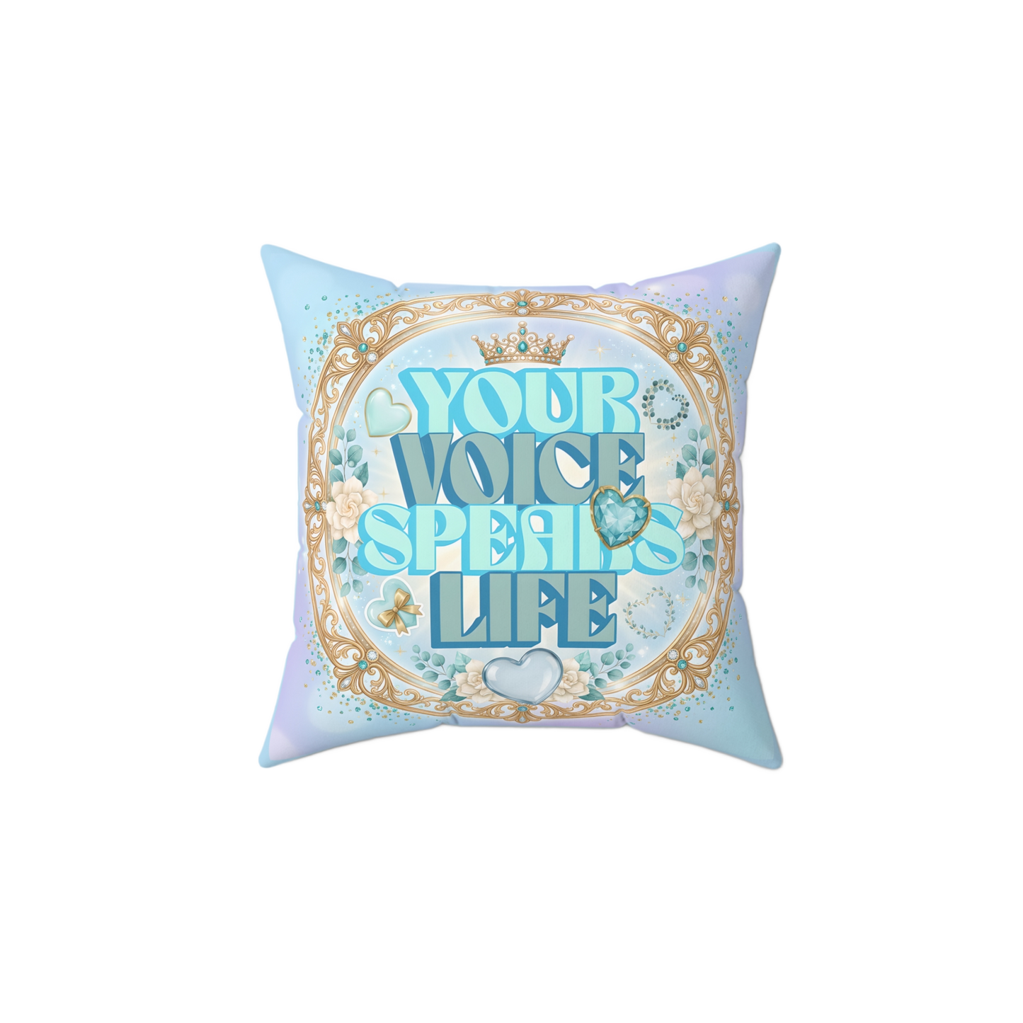 YOUR VOICE SPEAKS LIFE Rest Pillow