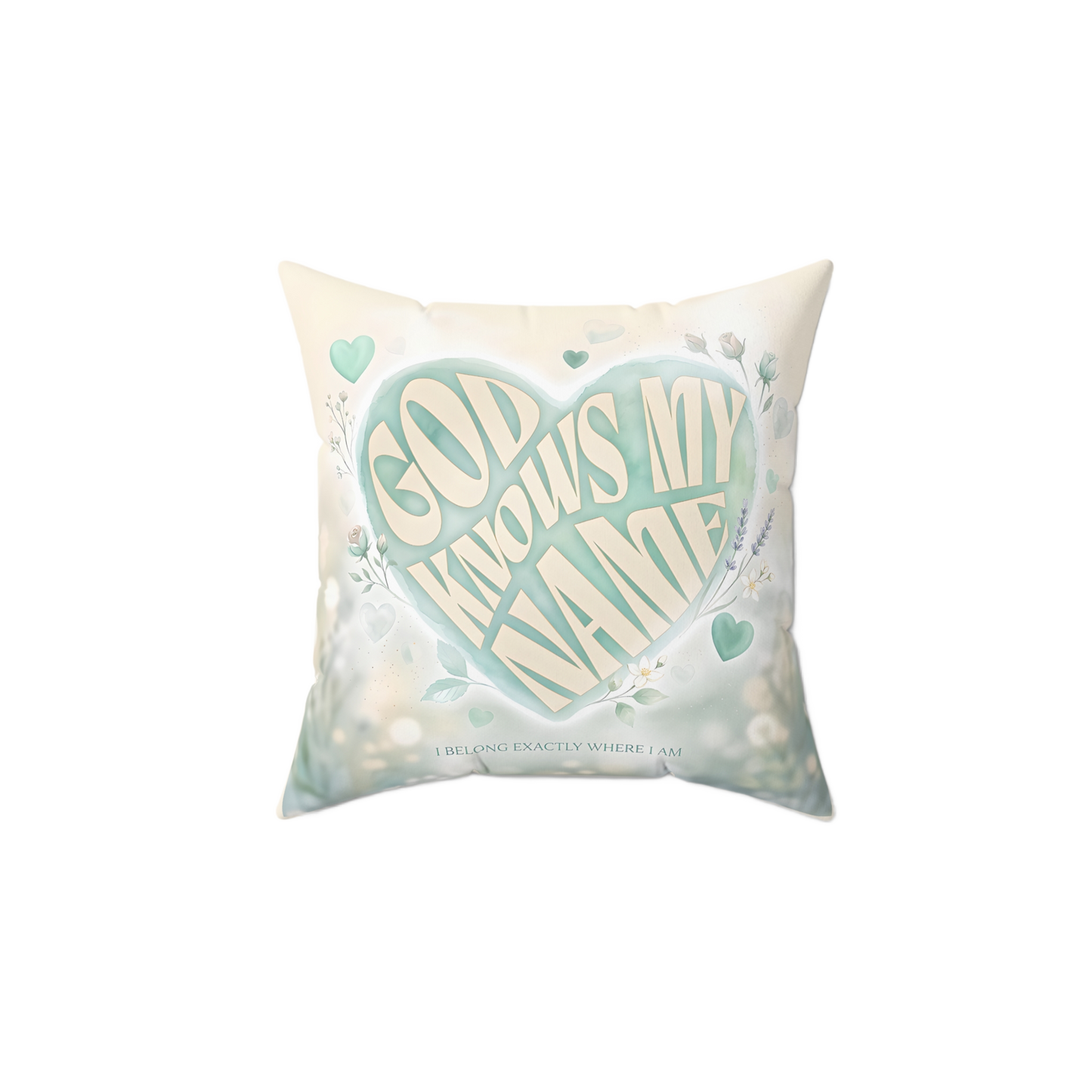GOD KNOWS MY NAME Rest Pillow