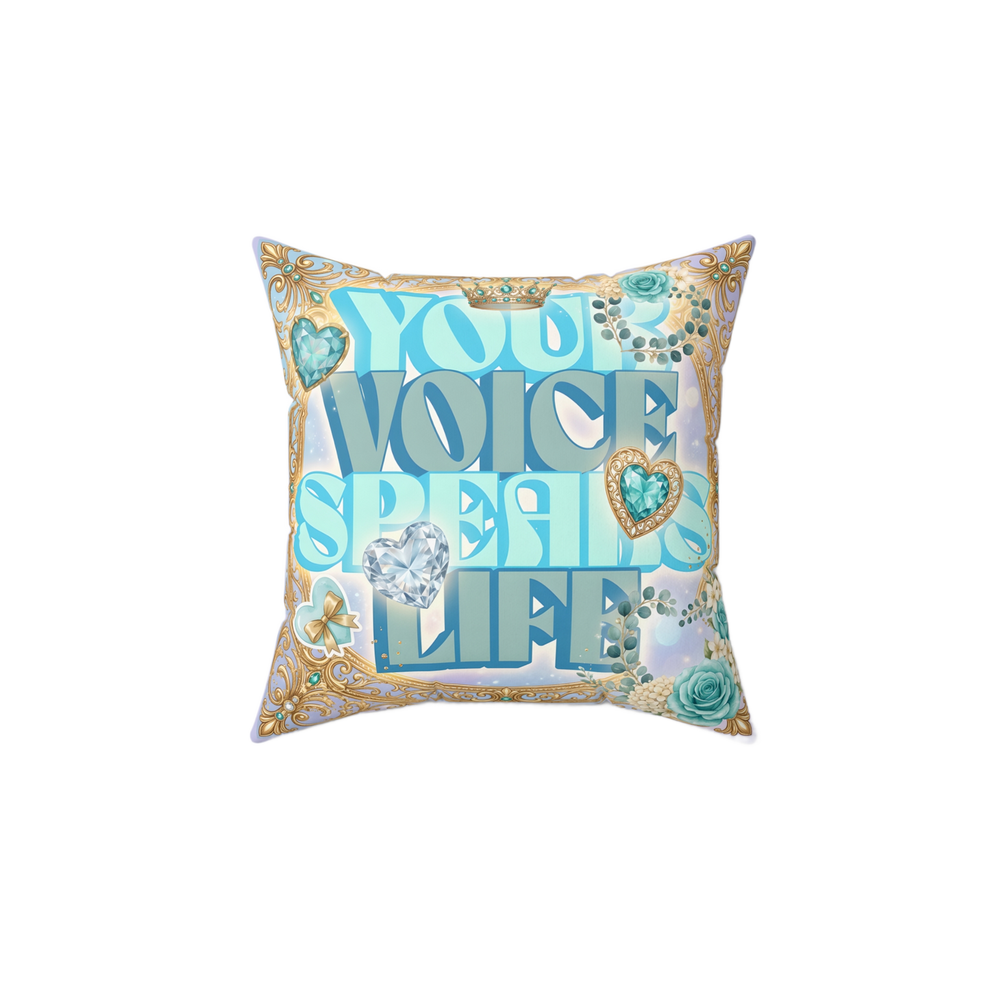 YOUR VOICE SPEAKS LIFE Rest Pillow