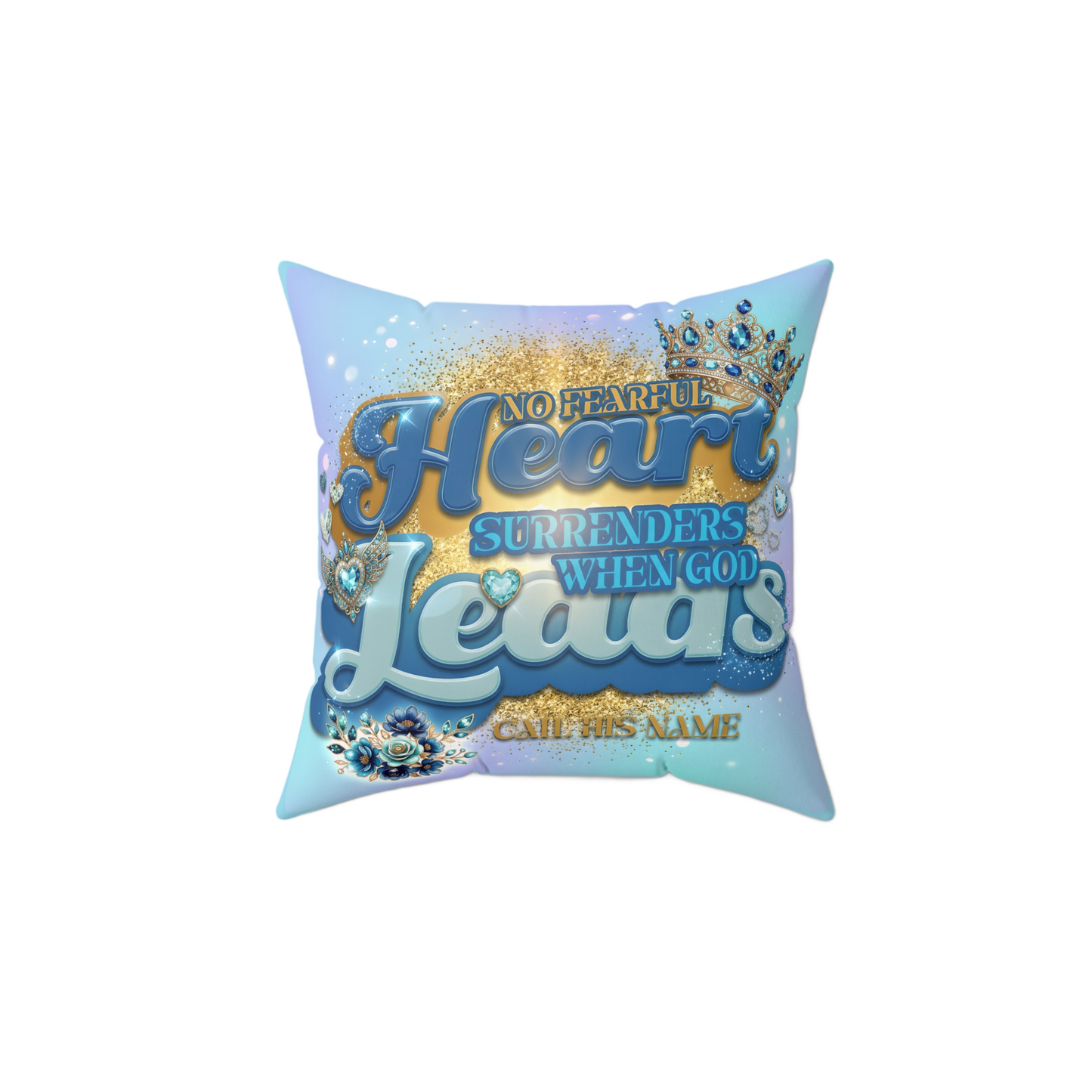 NO FEARFUL HEART Rest Pillow