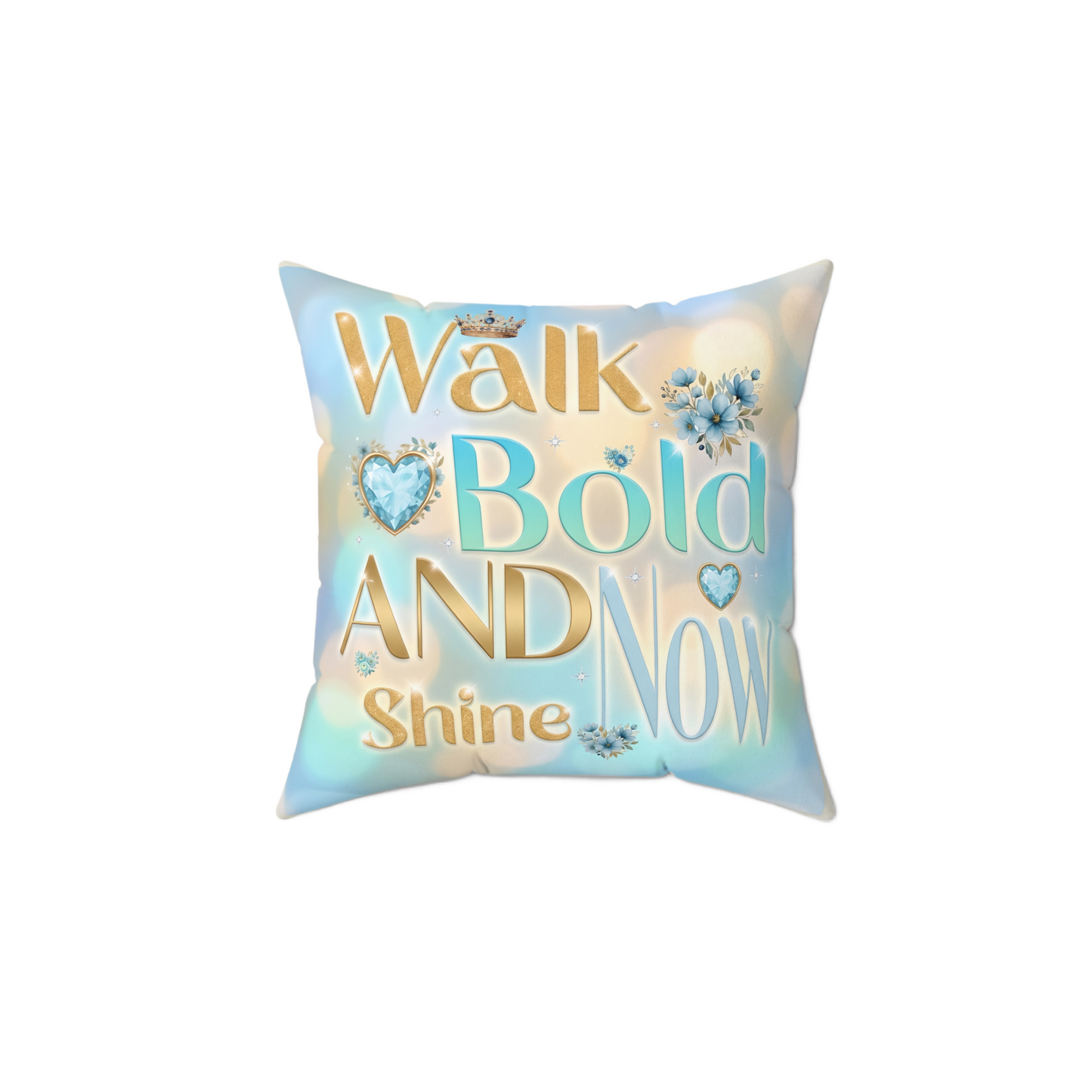 WALK BOLD AND SHINE NOW Rest Pillow