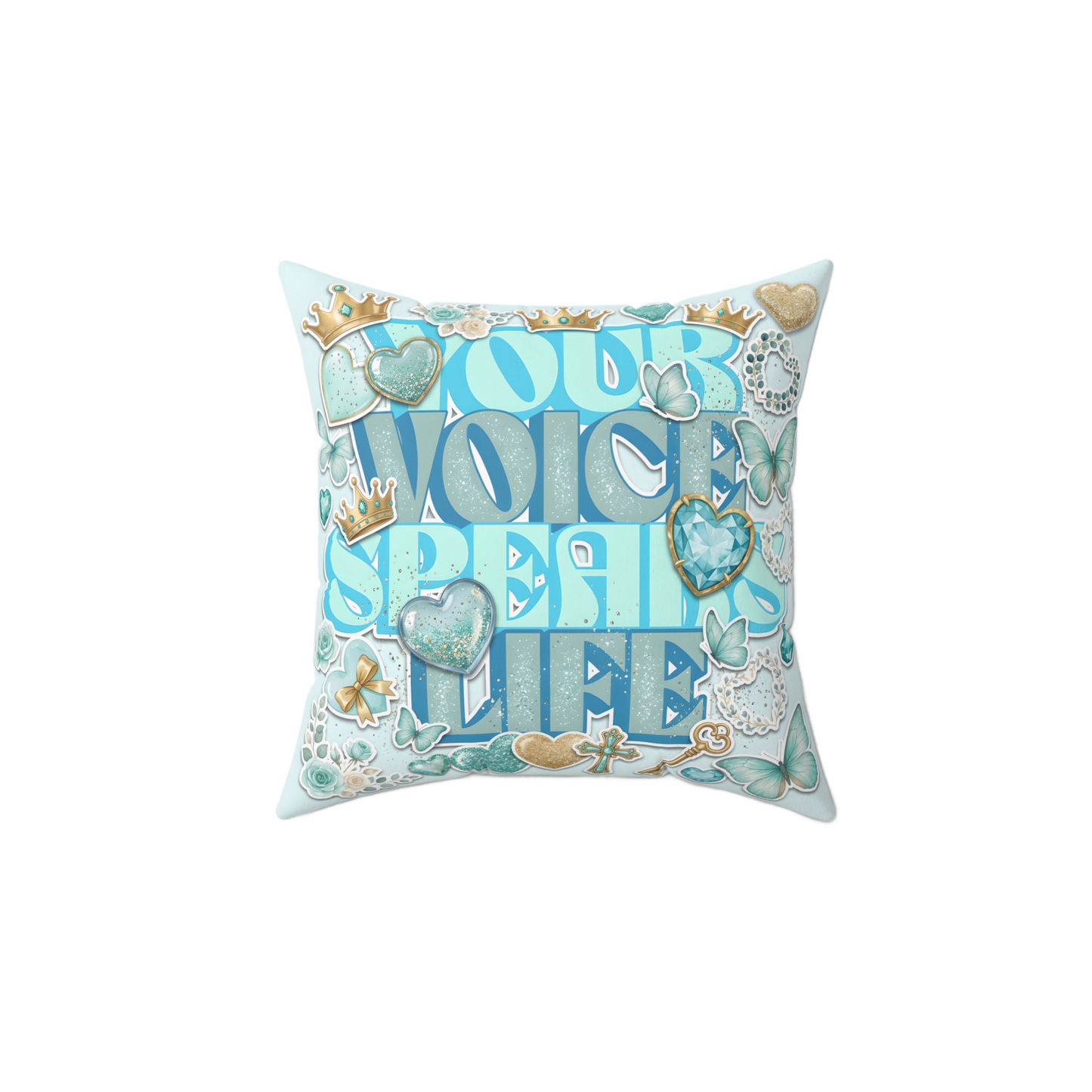 YOUR VOICE SPEAKS LIFE Rest Pillow