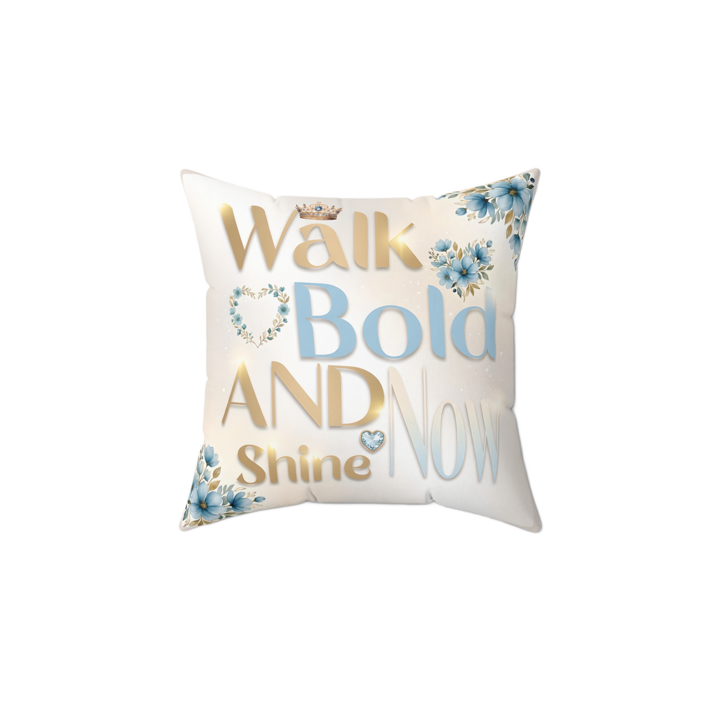 WALK BOLD AND SHINE NOW Rest Pillow