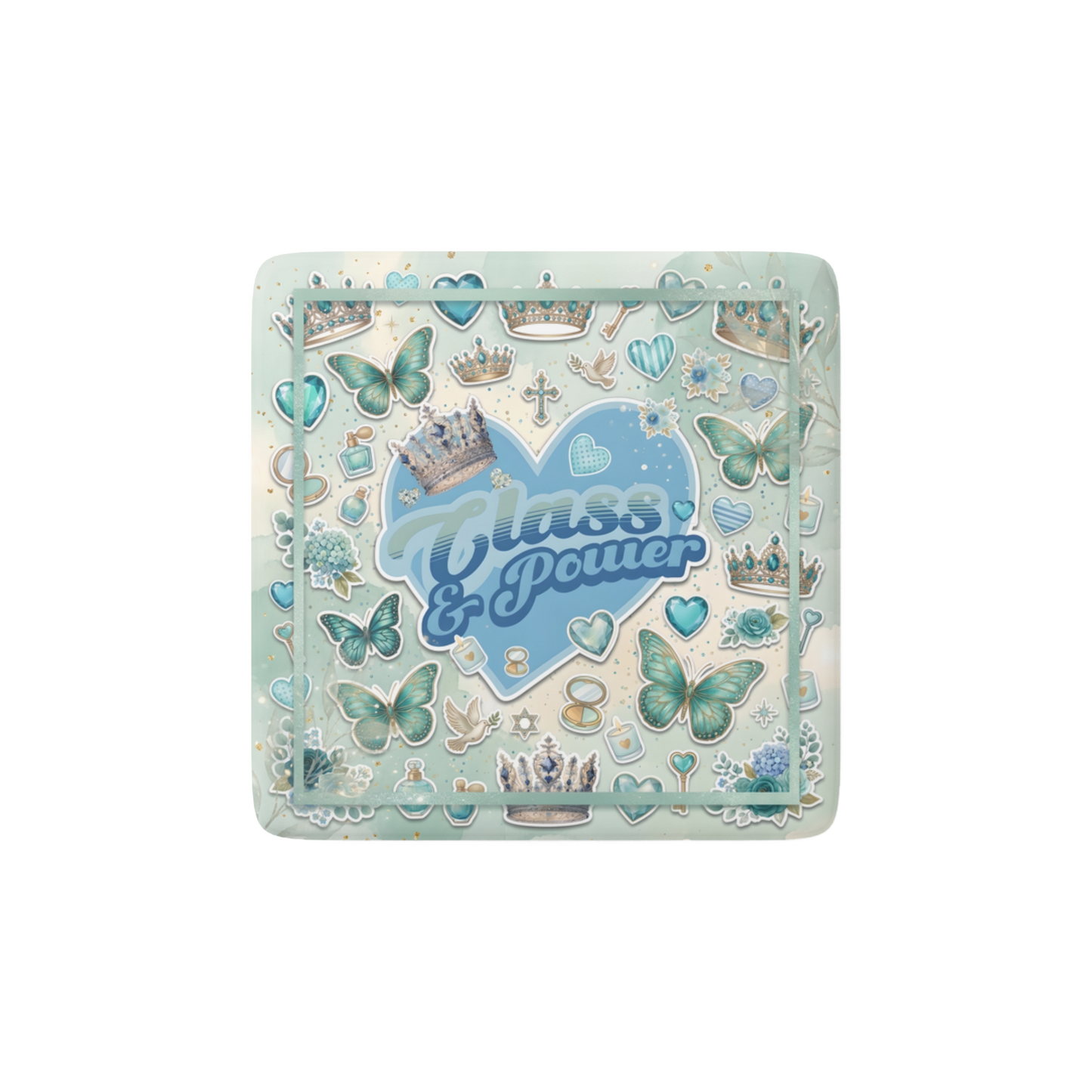 CLASS AND POWER Reminder Tile