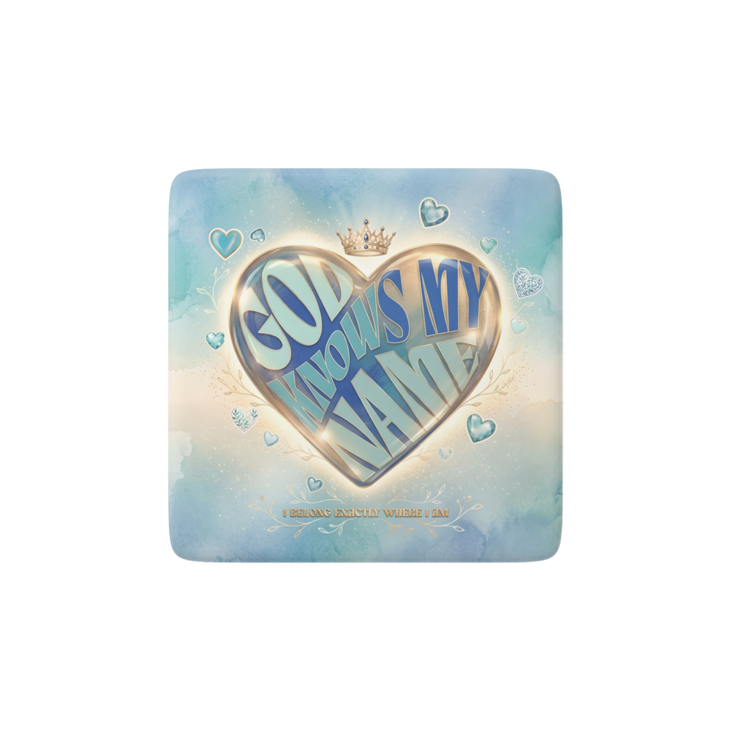 GOD KNOWS MY NAME Reminder Tile