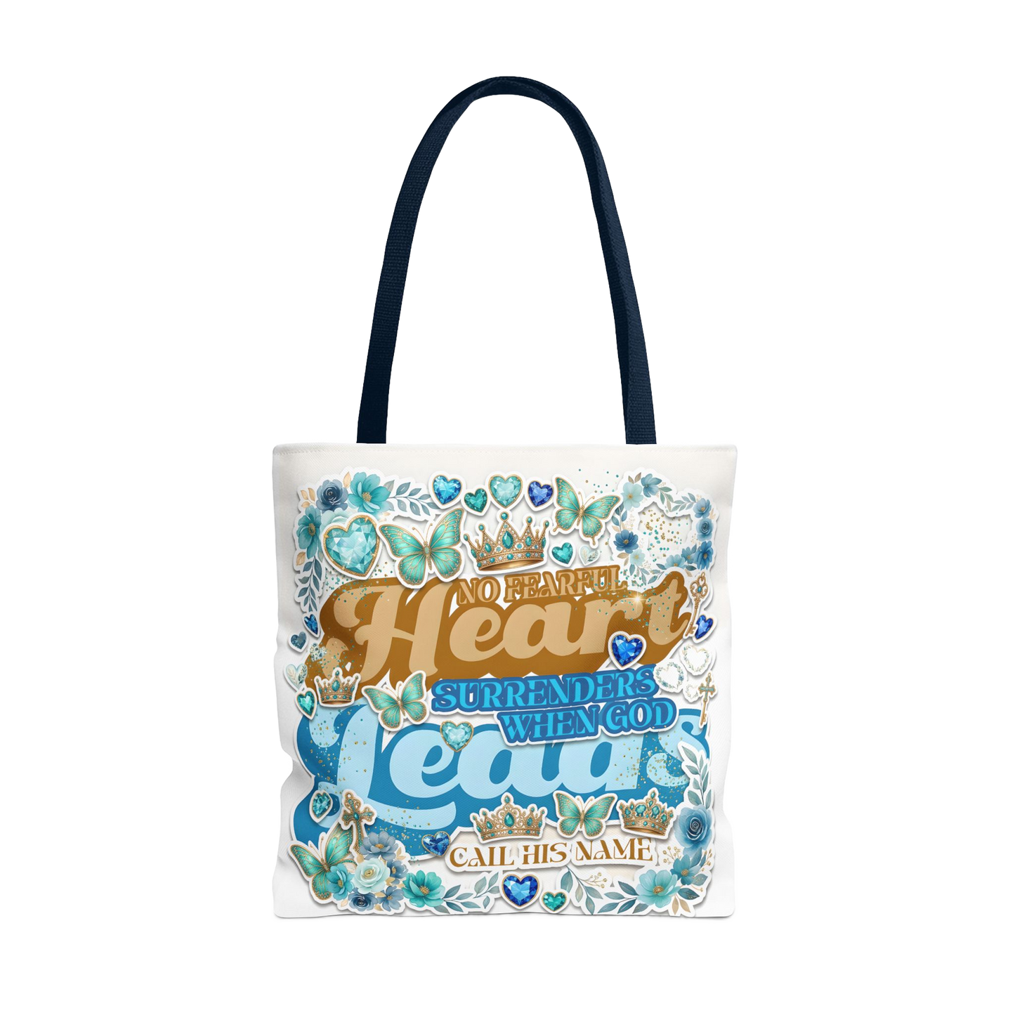 NO FEARFUL HEART Carry Tote