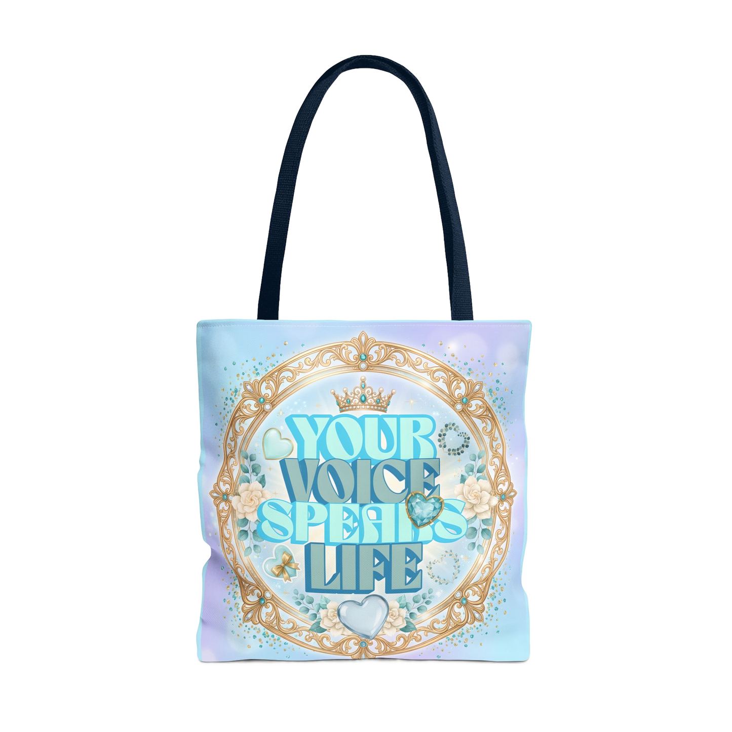 YOUR VOICE SPEAKS LIFE Carry Tote