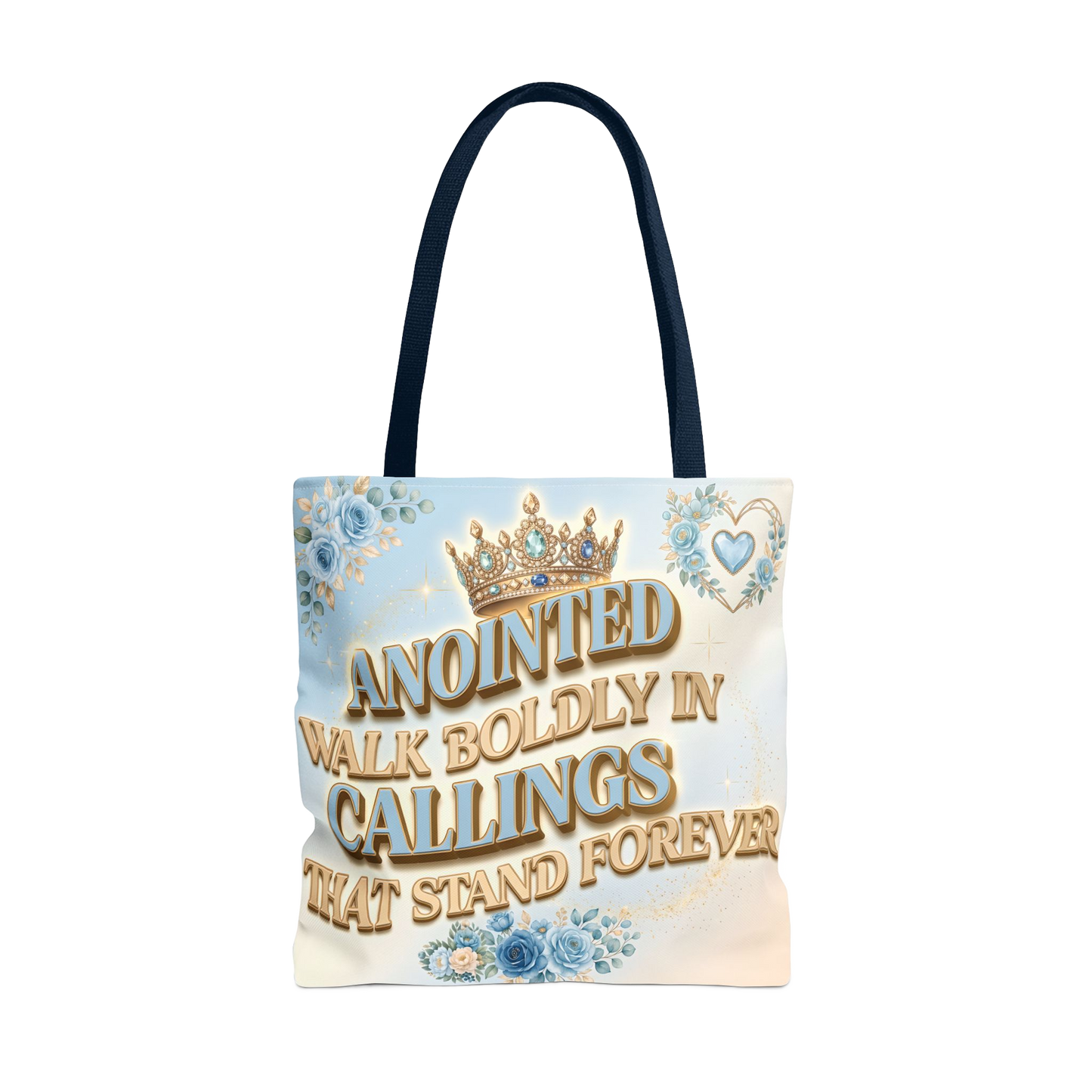 ANOINTED WALK BOLDLY, Carry Tote
