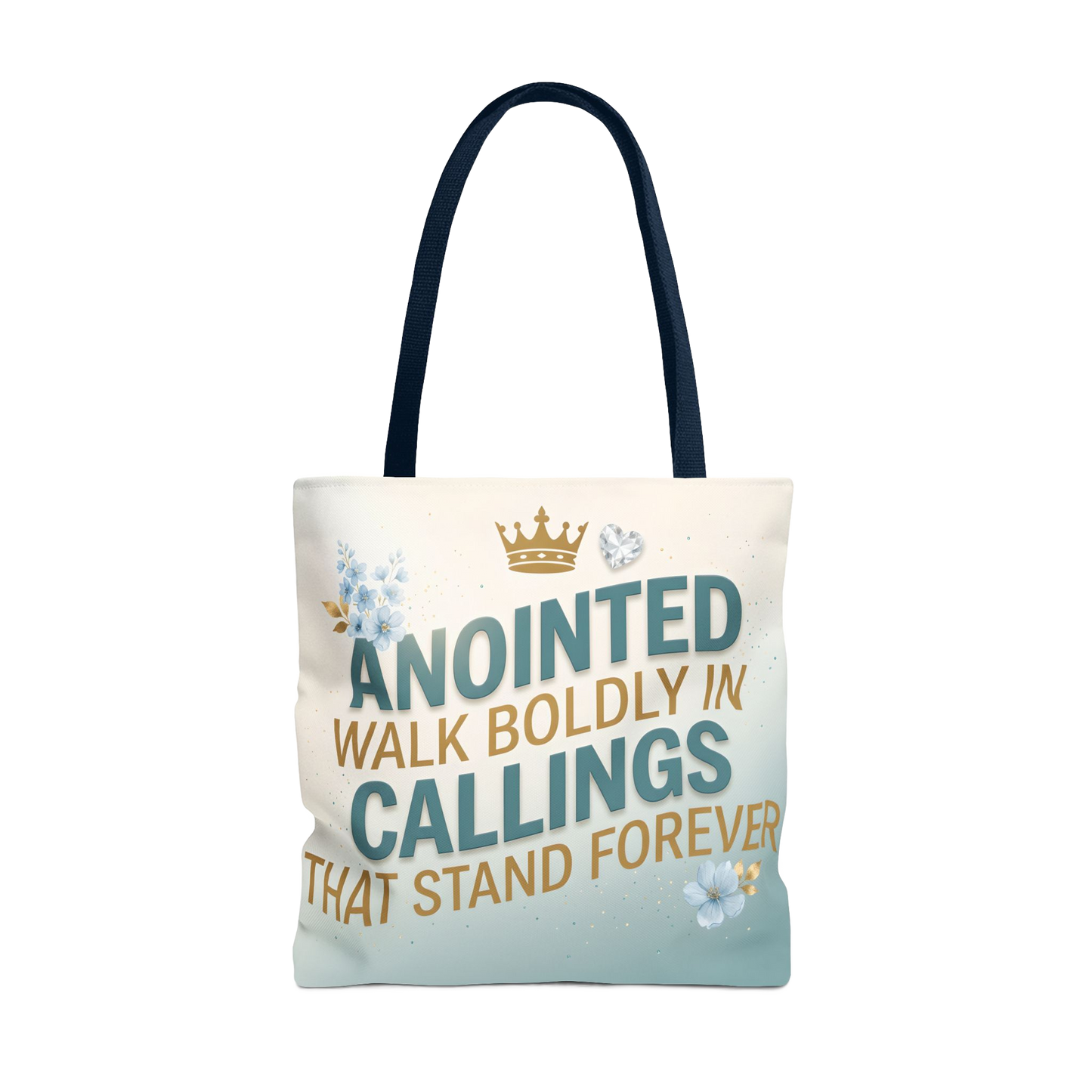 ANOINTED WALK BOLDLY, Carry Tote