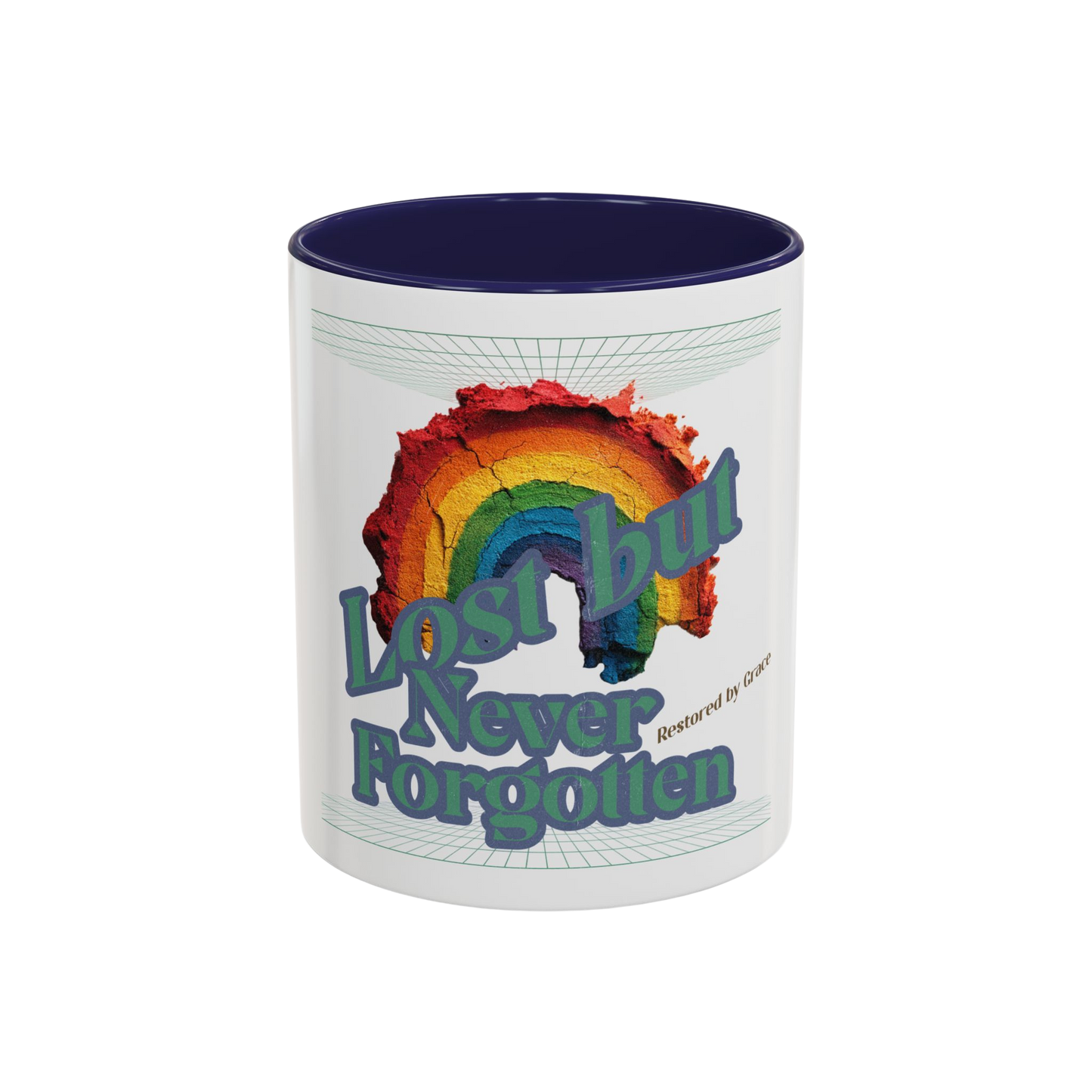 Lost But Never Forgotten Christian Coffee Cup