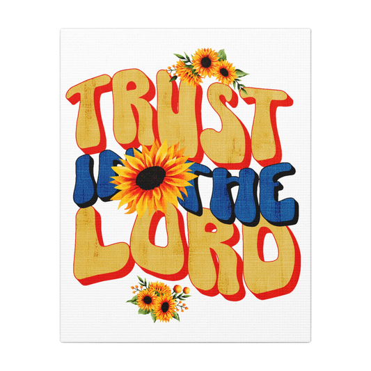 Trust In The Lord Scripture Print