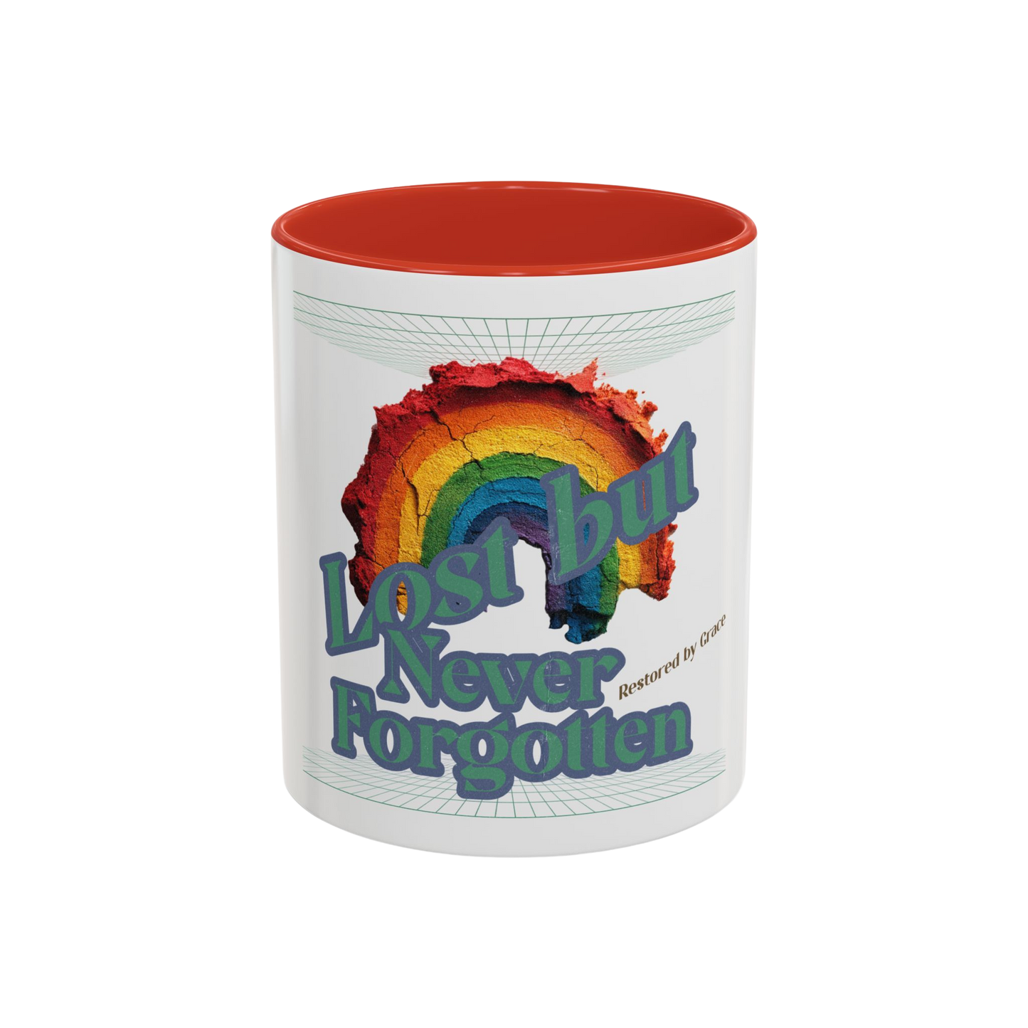 Lost But Never Forgotten Christian Coffee Cup