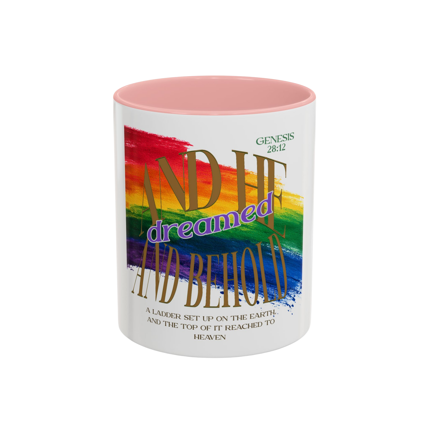 And He Dreamed Christian Coffee Cup