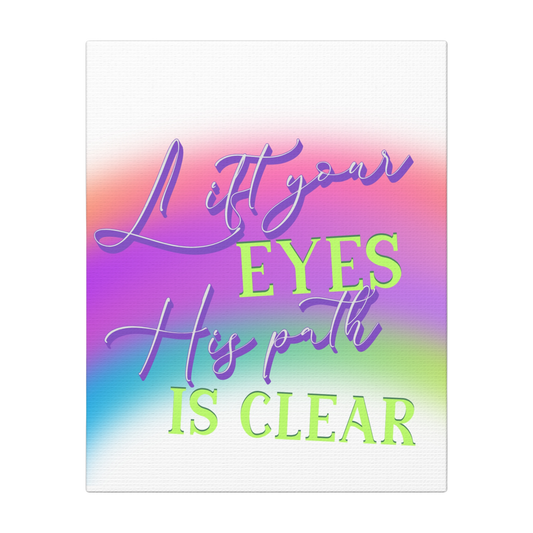 Lift Your Eyes Scripture Print