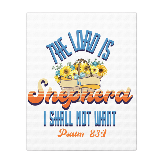 The Lord is My Shepherd Scripture Print