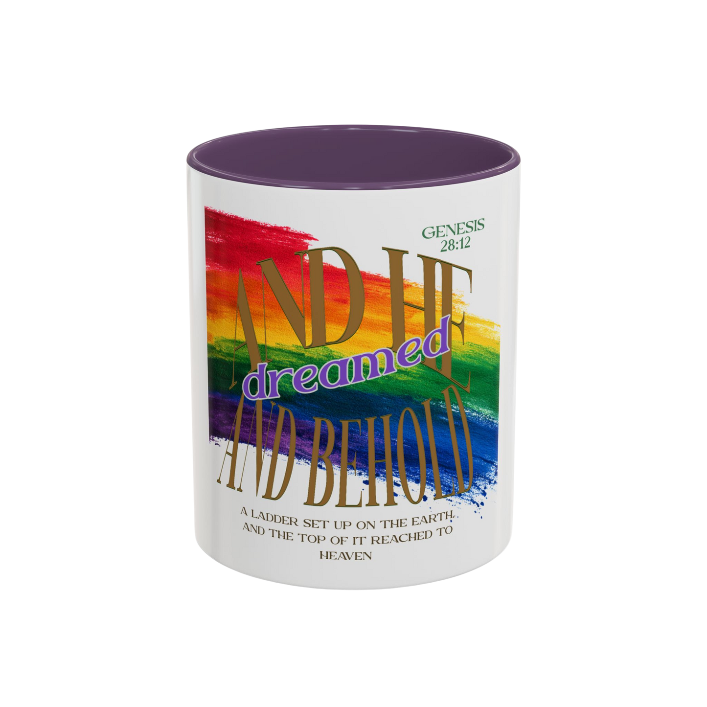 And He Dreamed Christian Coffee Cup
