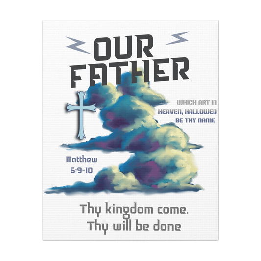 Our Father, Which Art in Heaven Scripture Print