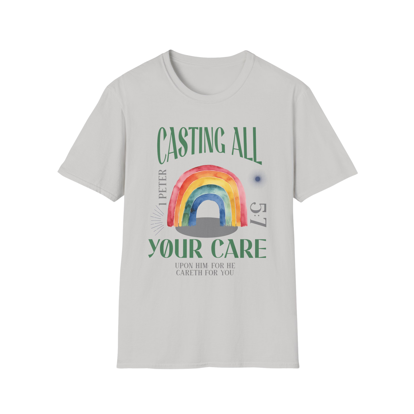 Casting All Your Cares Faith-Based Apparel for Women & Men