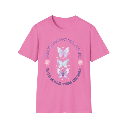 Faith Moves Mountains Faith-Based Apparel for Women & Men