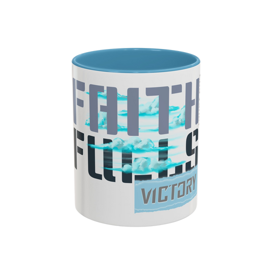 Faith Fuels Victory Christian Coffee Cup
