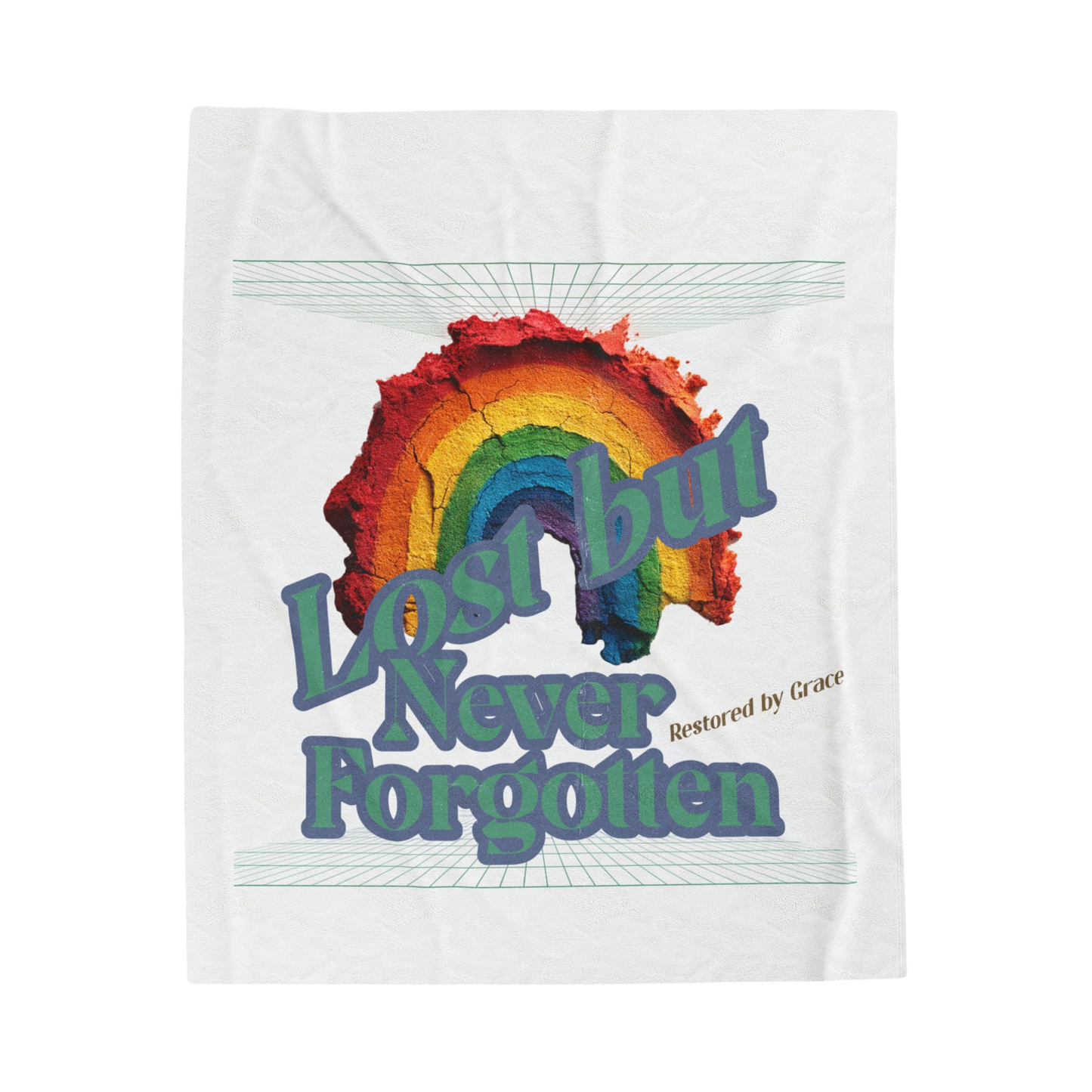 Lost But Never Forgotten Scripture Throw